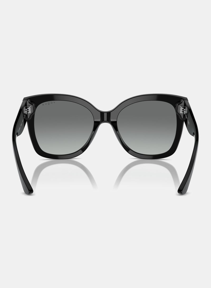 Vogue Full Rim Square Sunglasses 0VO5338S 54 W44/11 - Image 4